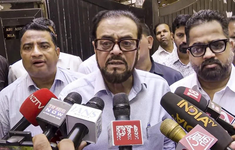 ਸਪਾ ਵਿਧਾਇਕ ਅਬੂ ਆਸਿਮ ਆਜ਼ਮੀ ਮਹਾਰਾਸ਼ਟਰ ਵਿਧਾਨ ਸਭਾ ਤੋਂ ਮੁਅੱਤਲ